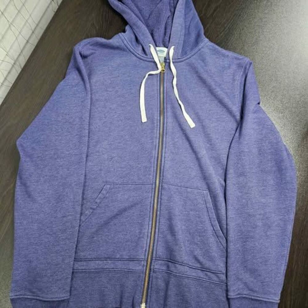 Vintage Y2K Old Navy Blue Zip Hoodie